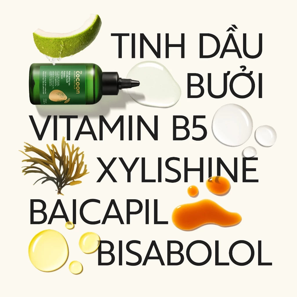 Cocoon Vietnam: Pomelo Essential Oil Hair Tonic