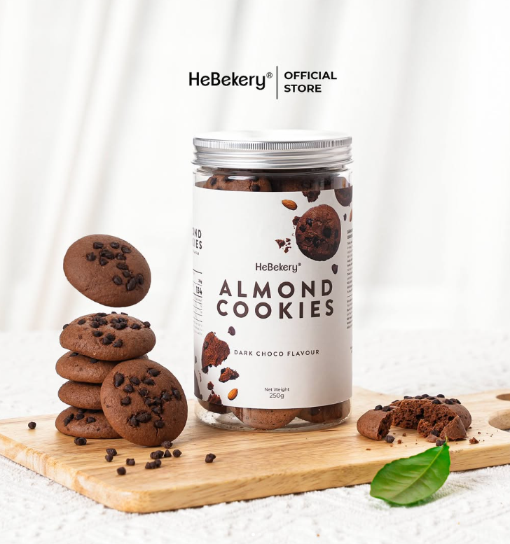 Healthy Almond Cookies - HeBekery