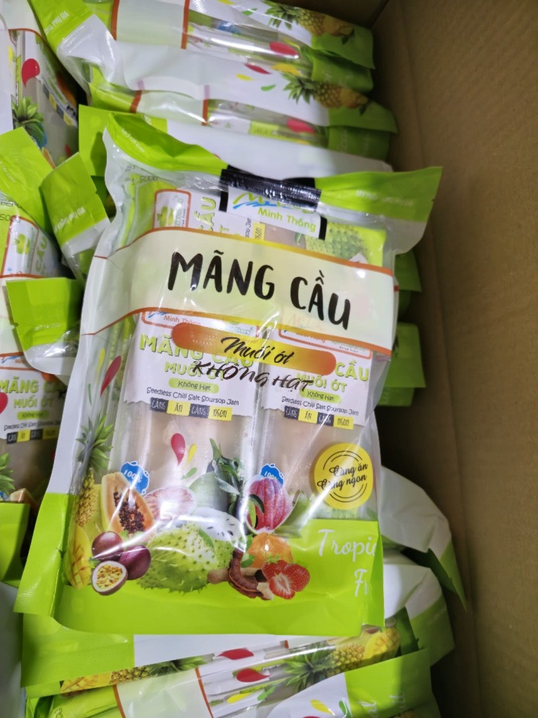 Dried Soursop with Salt and Chili