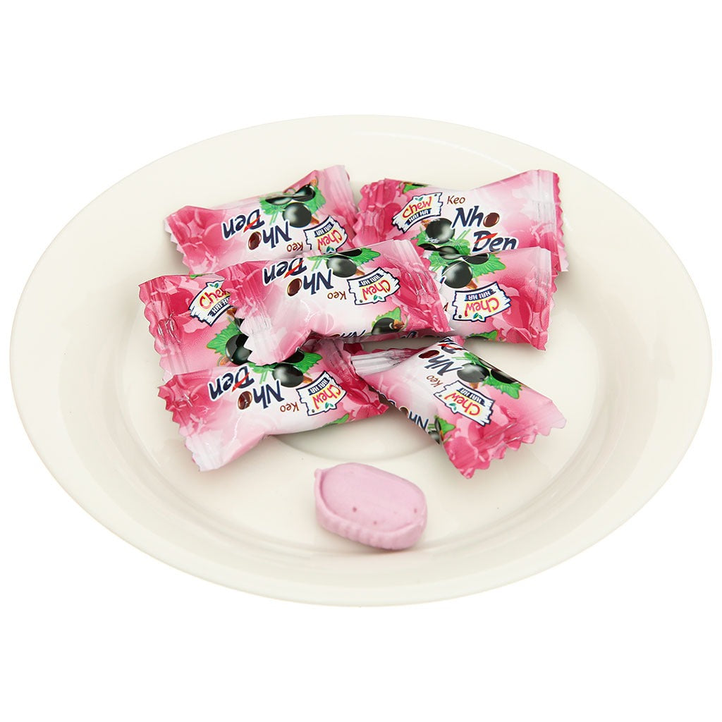 Kẹo Nho Đen (Fruity Grape Candy) - Chew Hai Ha