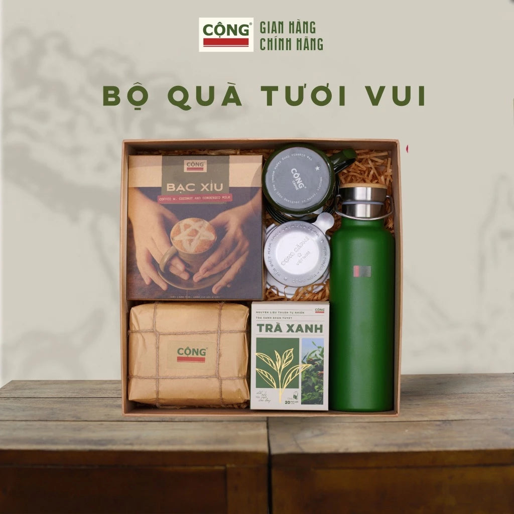 Cong Ca Phe Coffee & Tea Gift Set