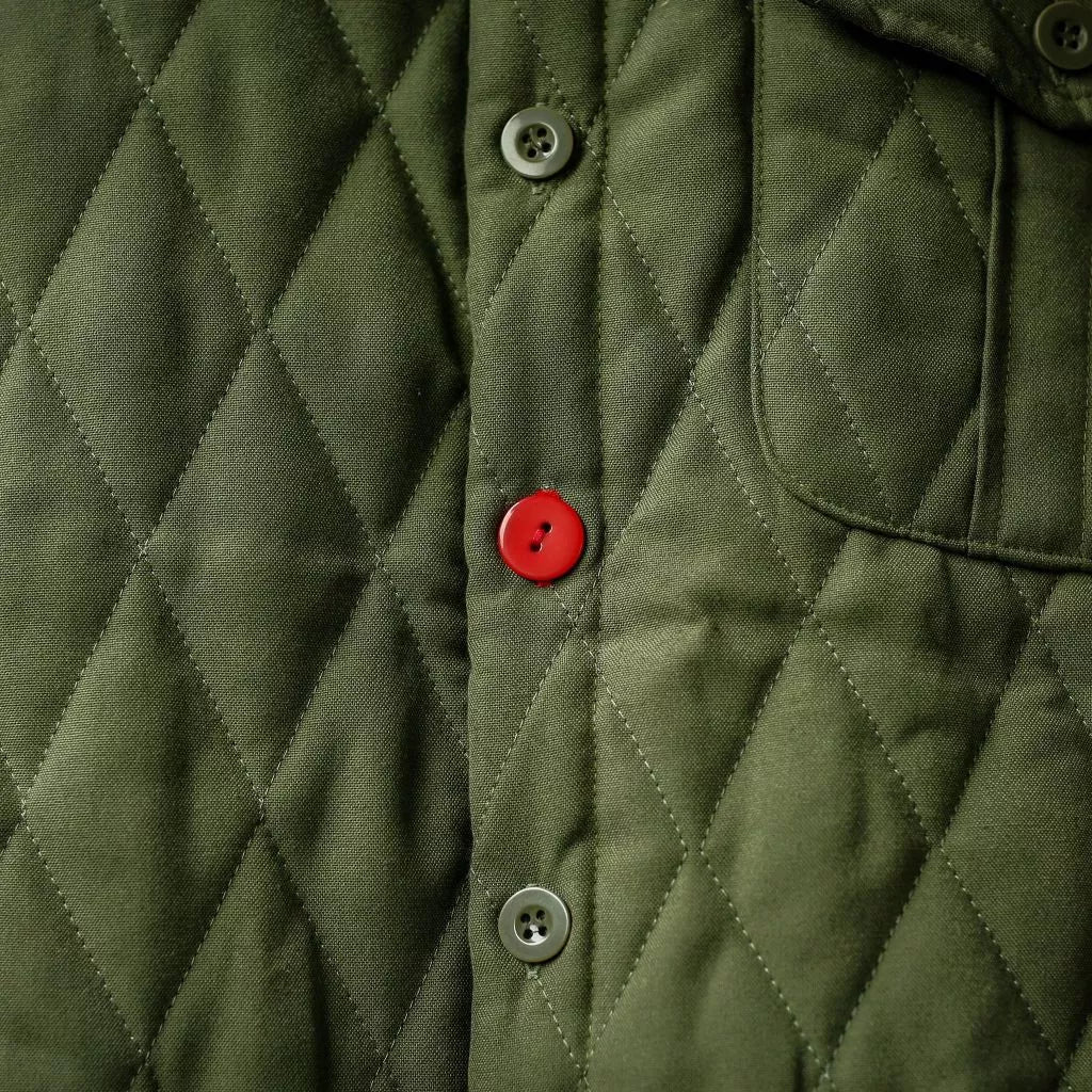 Cong Ca Phe: Quilted Cotton Jacket (Long Sleeve, Padded)