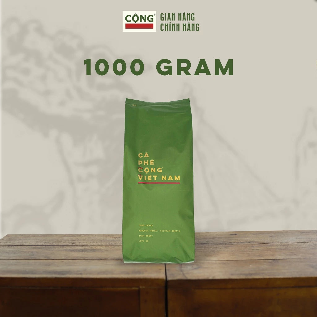 Vietnamese Robusta Ground Coffee - Cộng Cà Phê