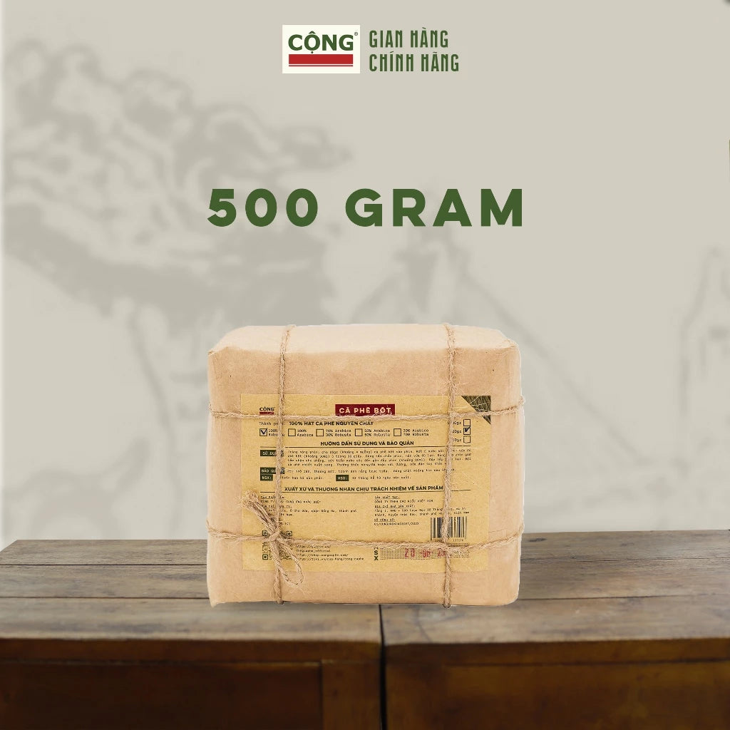 Vietnamese Robusta Ground Coffee - Cộng Cà Phê