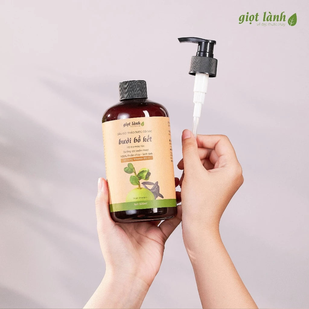 Herbal Bồ Kết: Grapefruit Shampoo (500ml)