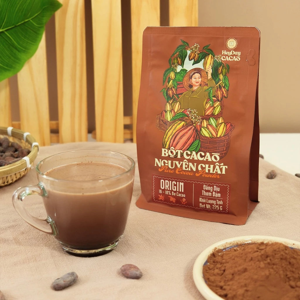 HeydayCacao: 100% Pure Unsweetened Cocoa Powder