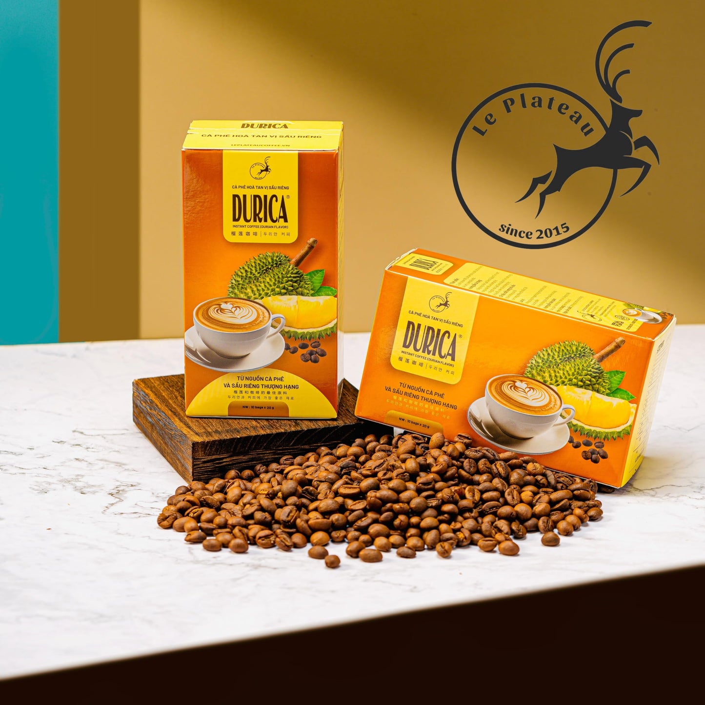 Durian Instant Coffee - Le Plateau