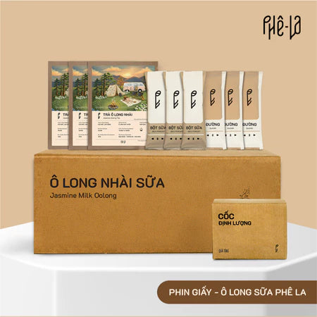 Phê La Oolong Milk Tea Drip Bag Box