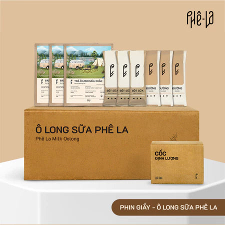 Phê La Oolong Milk Tea Drip Bag Box