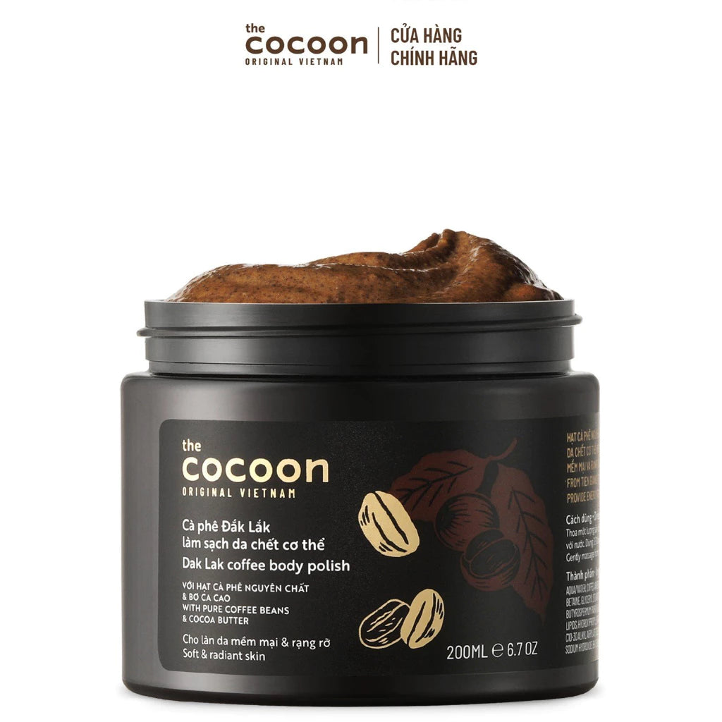 Cocoon Vietnam: Dak Lak Coffee Body Scrub