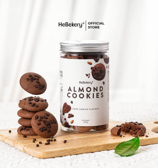 Healthy Almond Cookies - HeBekery