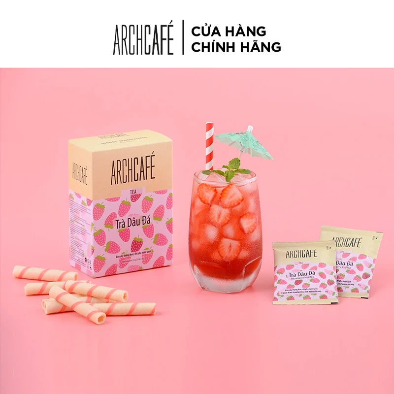 Archcafe: Strawberry Iced Tea