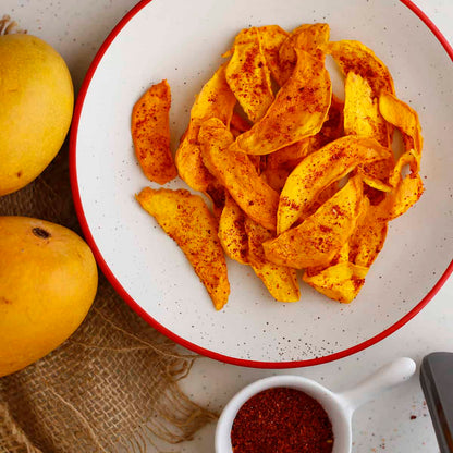 Chili Salt Dried Mangoes - Thế Kỷ Toàn Cầu