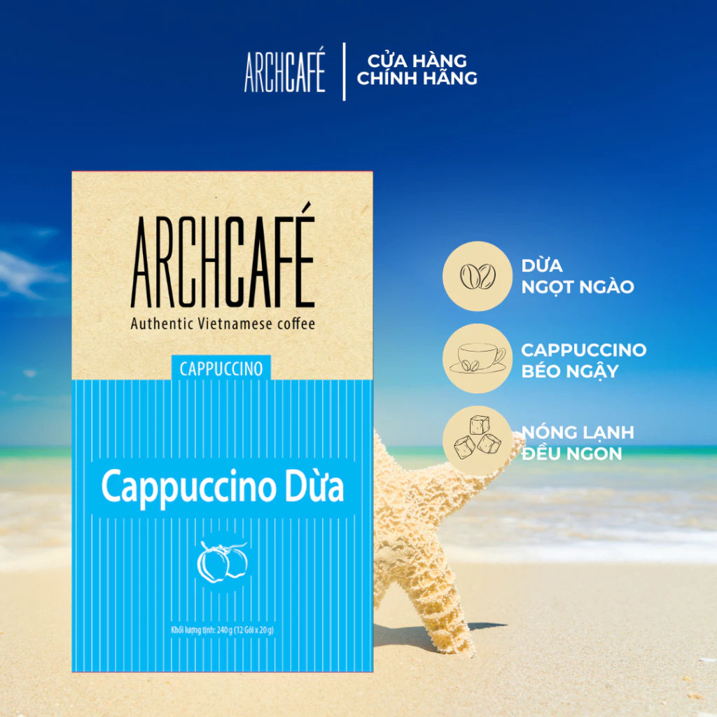 Archcafe: Coconut Cappuccino Instant Coffee