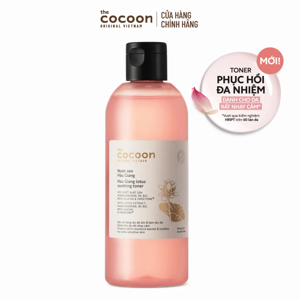 Cocoon Vietnam: Hậu Giang Lotus Essence Toner (310ml)