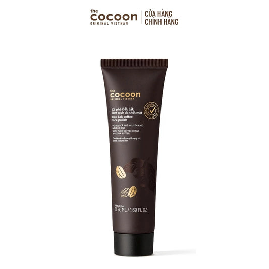 Cocoon Vietnam: Dak Lak Coffee & Cocoa Face Scrub (50ml)