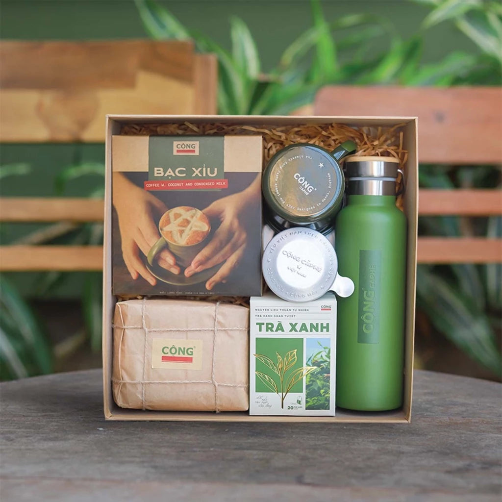 Cong Ca Phe Coffee & Tea Gift Set