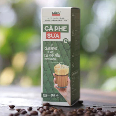 Cong Ca Phe Instant Coffee Bundle (135 Packets)