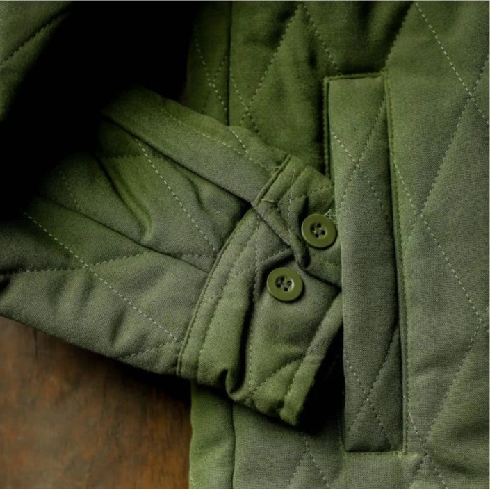Cong Ca Phe: Quilted Cotton Jacket (Long Sleeve, Padded)