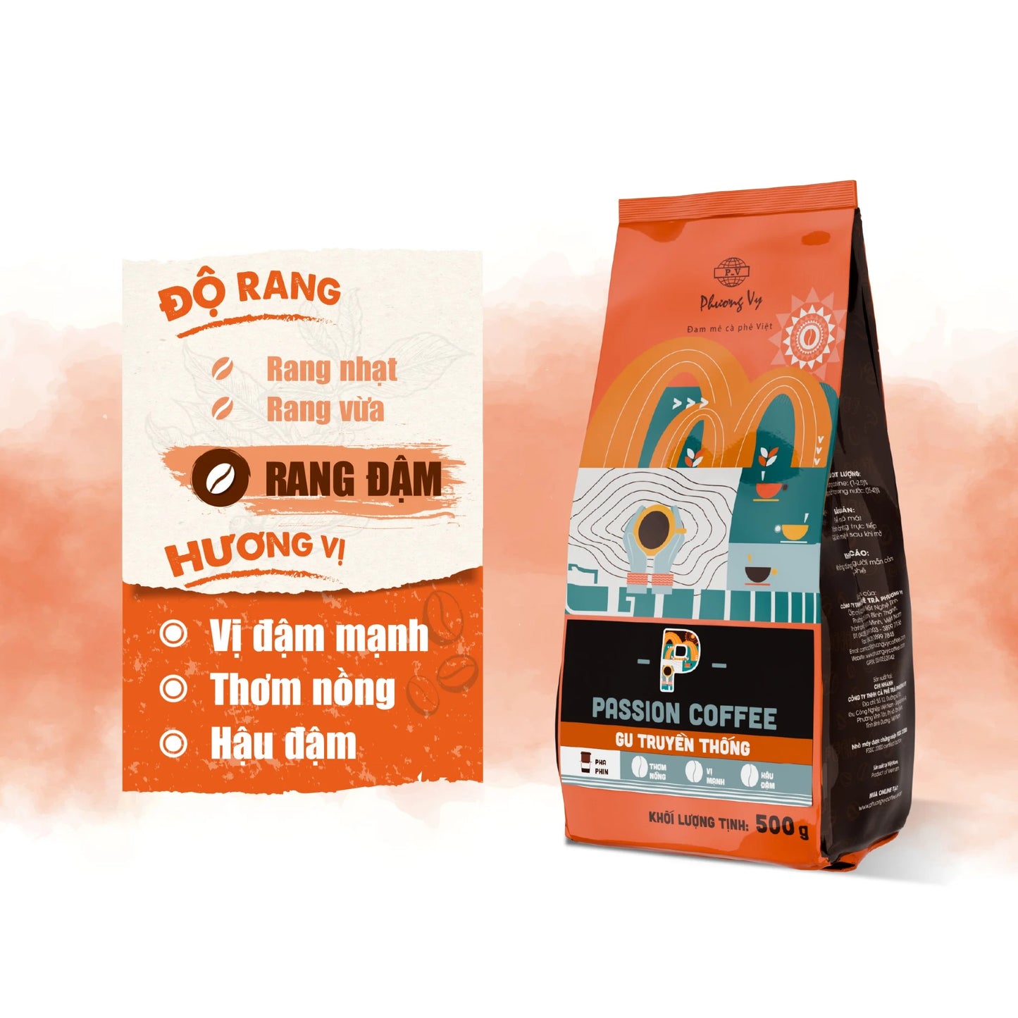Bold Authentic Vietnamese Coffee - Phuong Vy