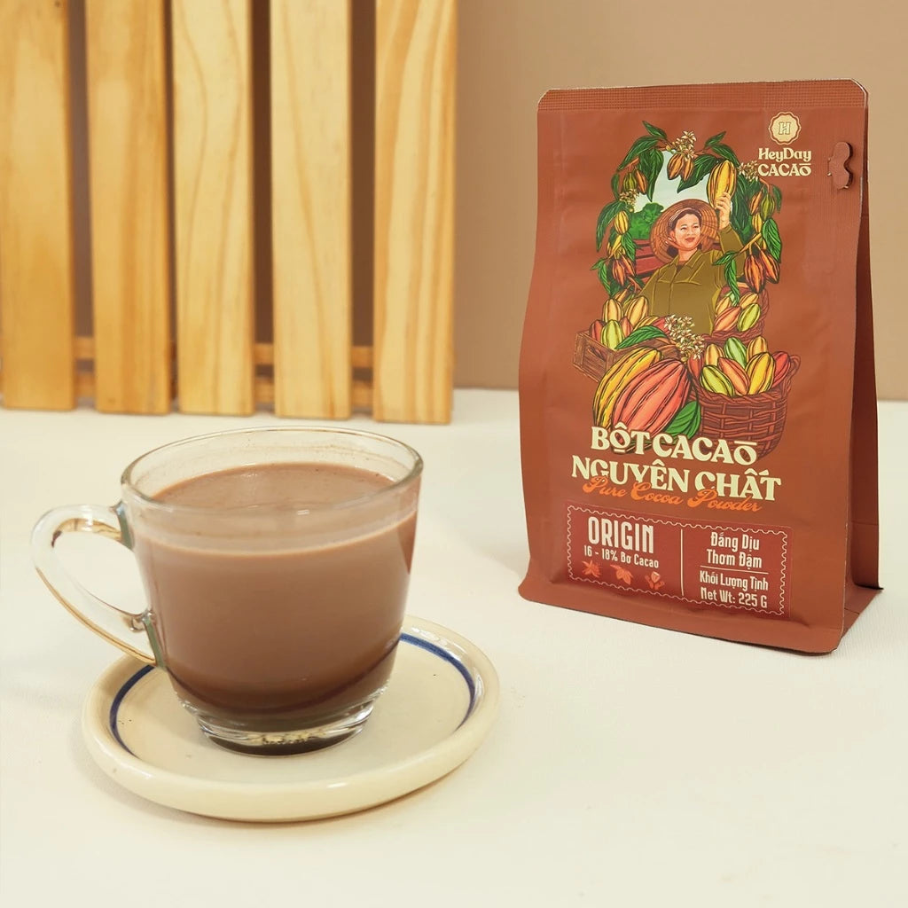 HeydayCacao: 100% Pure Unsweetened Cocoa Powder