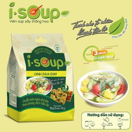 I-Soup Instant Vegetarian Soup Cubes