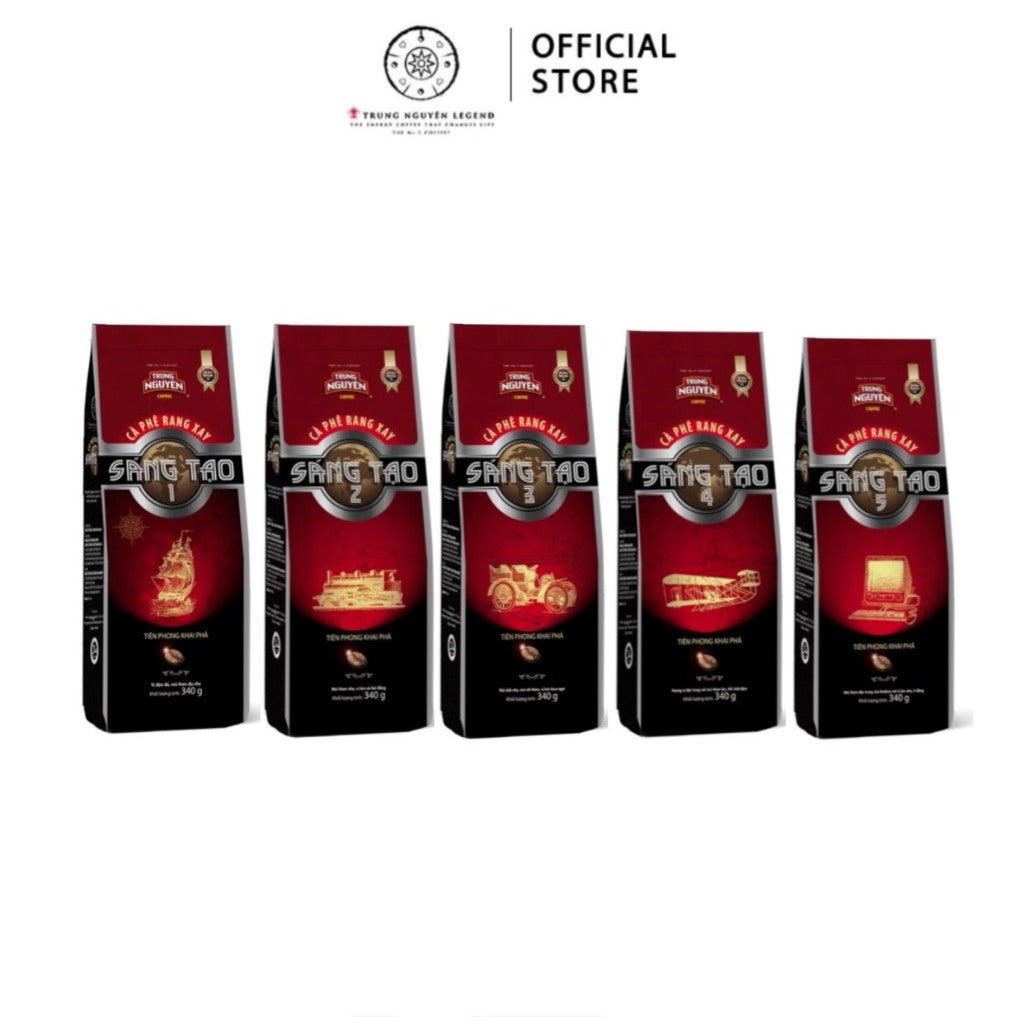 Vietnamese Trung Nguyen Ground Coffee Sang Tao Creative Coffee