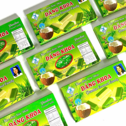 Pandan Coconut Candy
