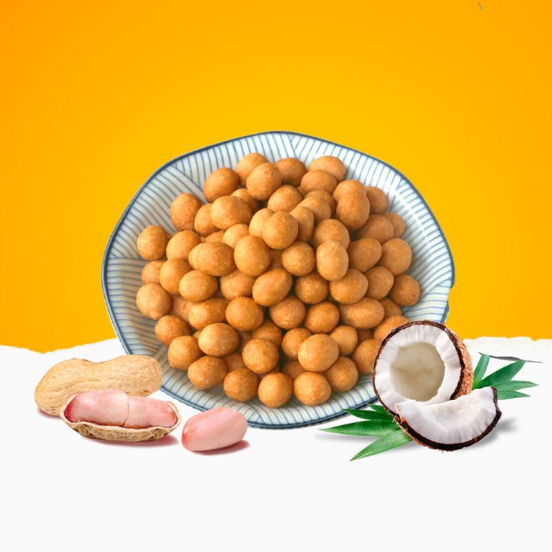 Oishi Pinattsu - Coconut Milk Flavored Peanuts